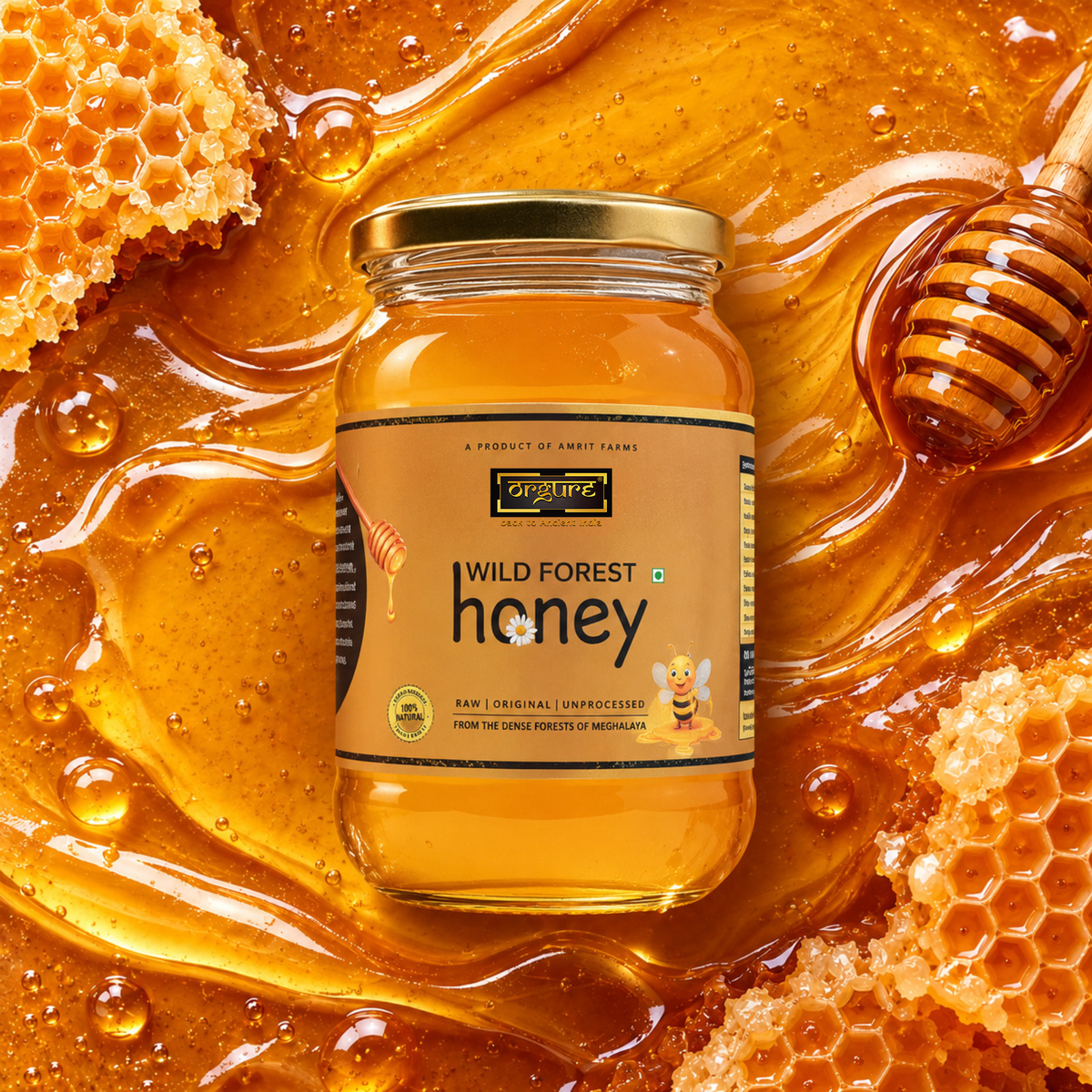 Wild Forest Honey (Meghalaya)