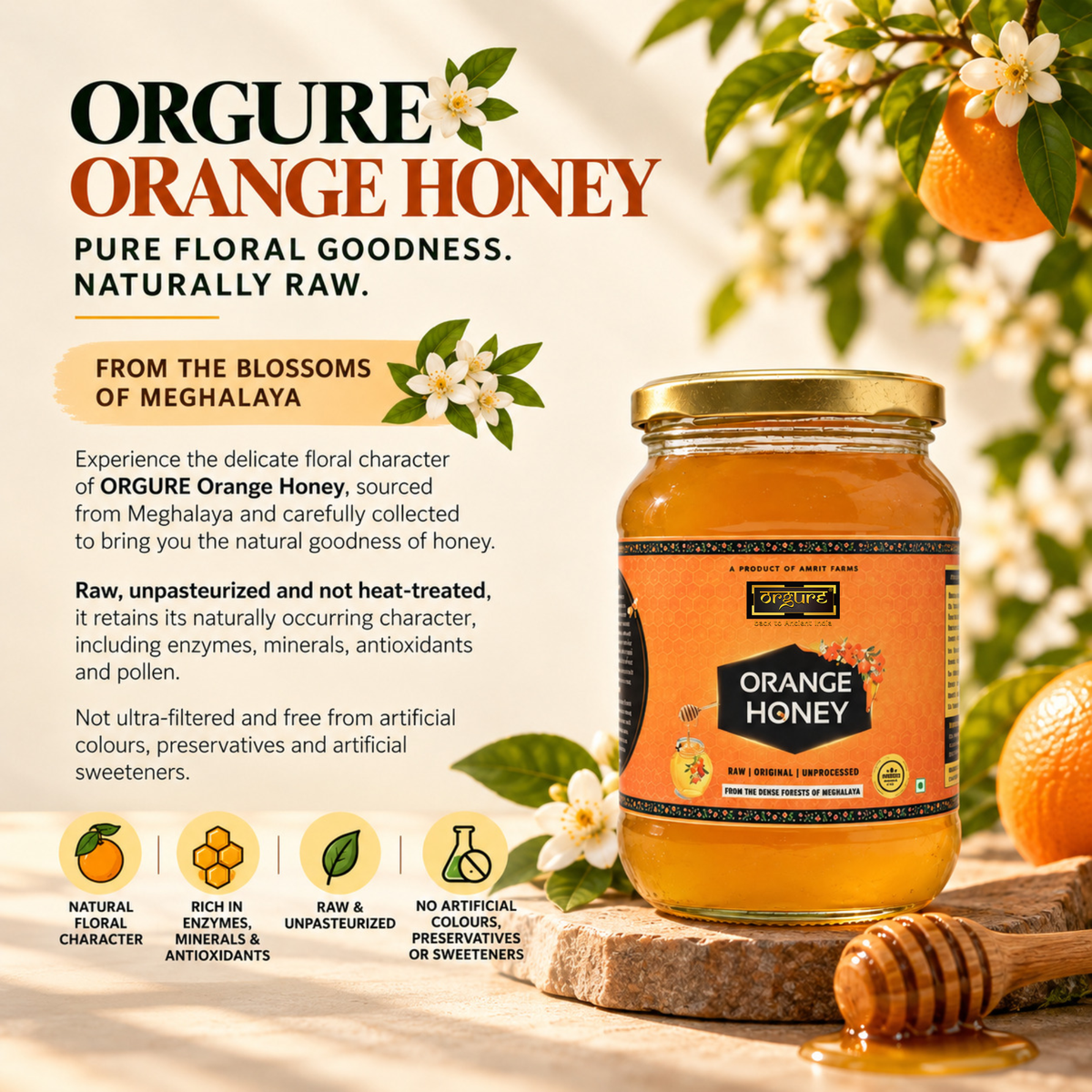 Orange Honey (Meghalaya)
