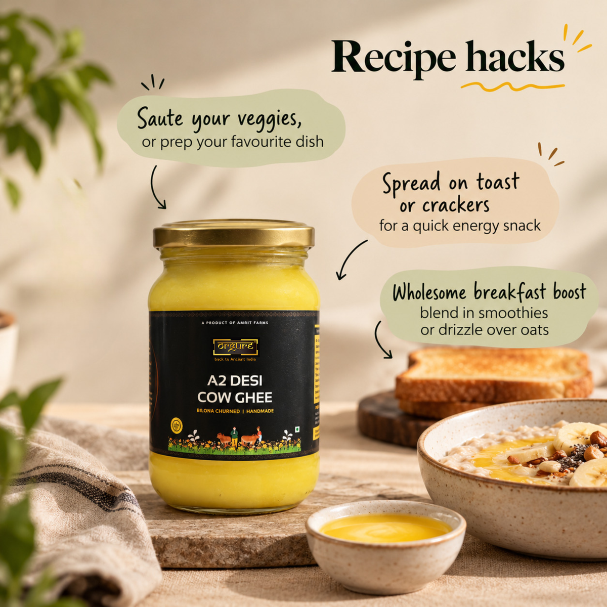 A2 Desi Cow Ghee