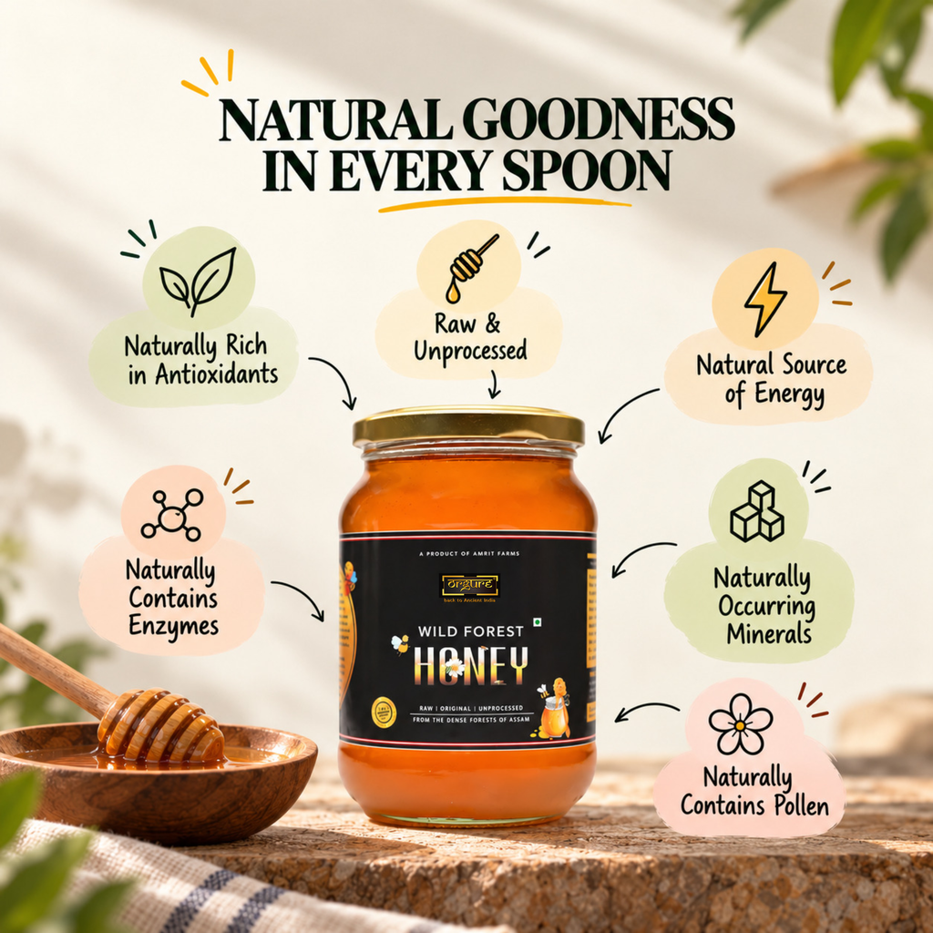 Wild Forest Honey (Assam)