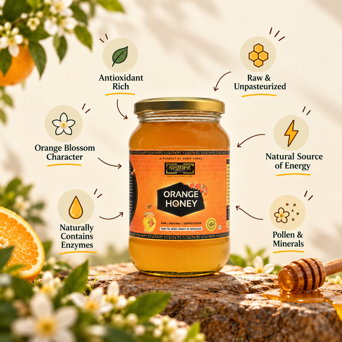 Orange Honey (Meghalaya)