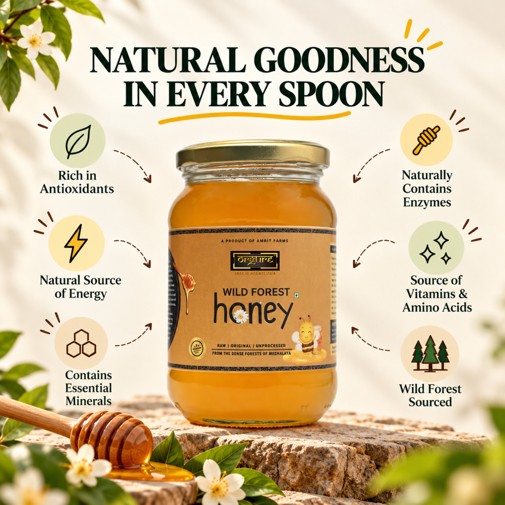 Wild Forest Honey (Meghalaya)
