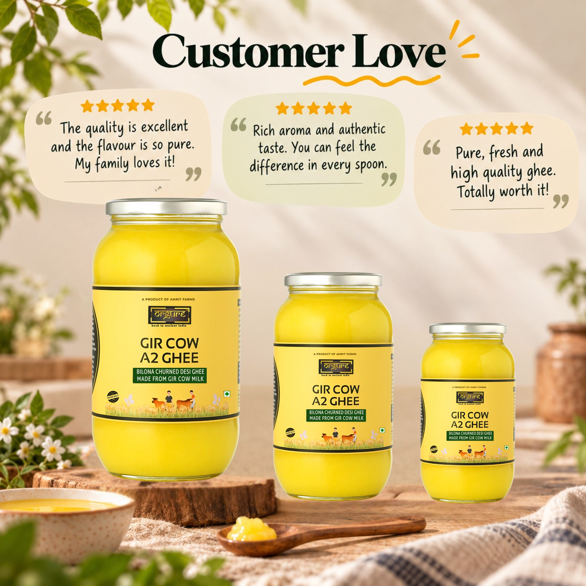 A2 Gir Cow Ghee