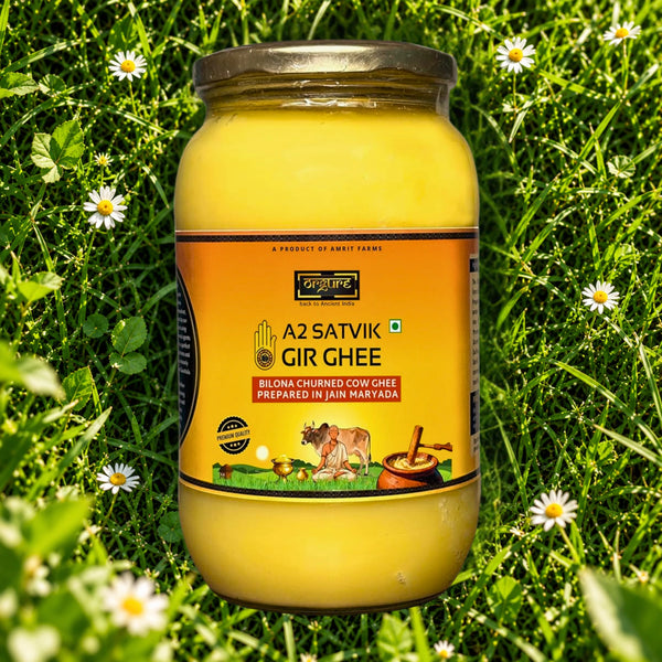 A2 Satvik Ghee - 500ML (Glass Jar)