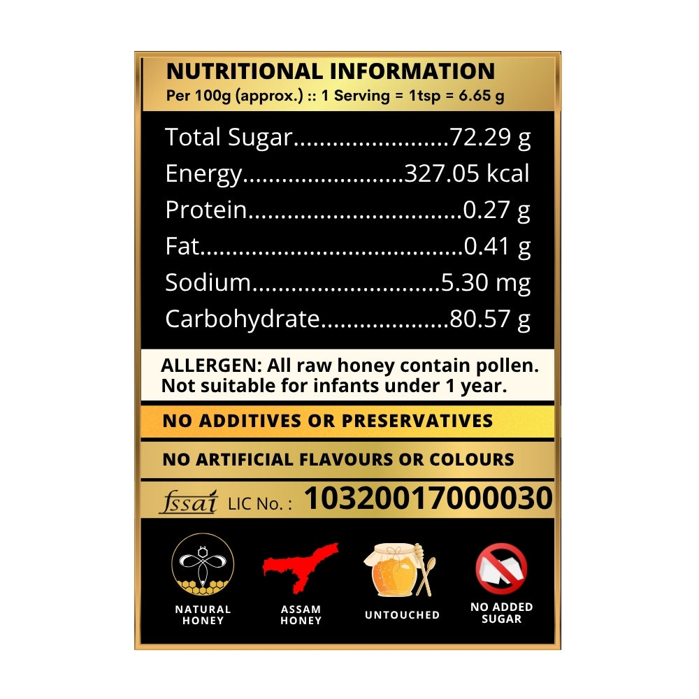 Wild Forest Honey (Assam)