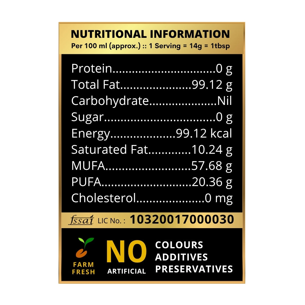 Wood Pressed Black Mustard Oil