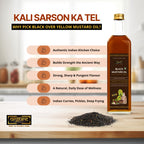 Wood Pressed Black Mustard Oil