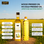 Wood Pressed Yellow Mustard Oil