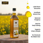 Wood Pressed Yellow Mustard Oil
