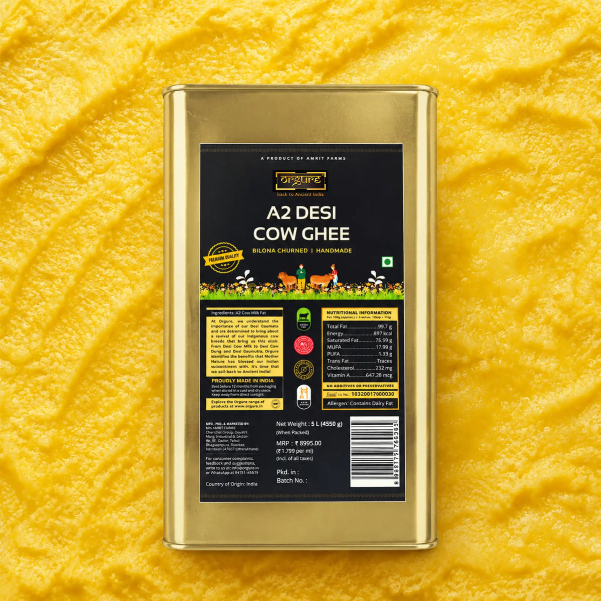 A2 Desi Cow Ghee