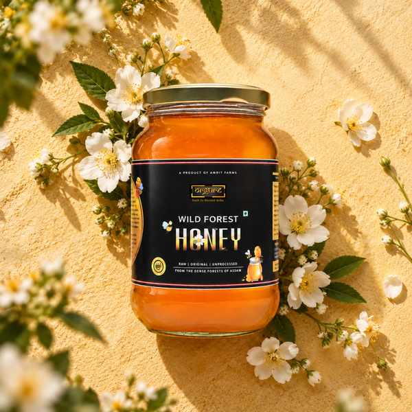 Wild Forest Honey (Assam) - 700G (Glass Jar)