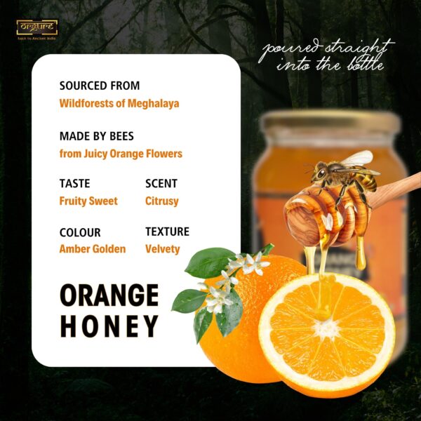 Orange Honey from Meghalaya - Features